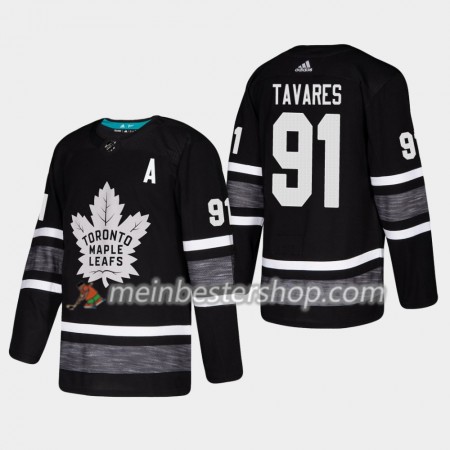 Toronto Maple Leafs John Tavares 91 2019 All-Star Adidas Schwarz Trikot Authentic - Herren Toronto Maple Leafs John Tavares 91 2019 All-Star Adidas Schwarz Trikot Authentic - Herren